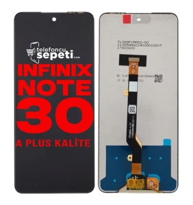 İnfinix Note 30 Ekran Dokunmatik Siyah A Plus Kalite