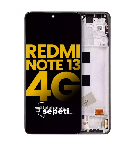 Xiaomi Redmi Note 13 4G Ekran Dokunmatik Siyah Çıtalı %100 Orijinal