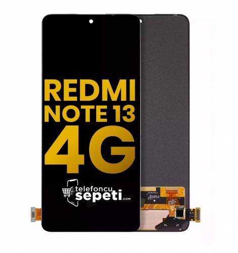 Xiaomi Redmi Note 13 4G Ekran Dokunmatik Siyah Çıtasız %100 Orijinal