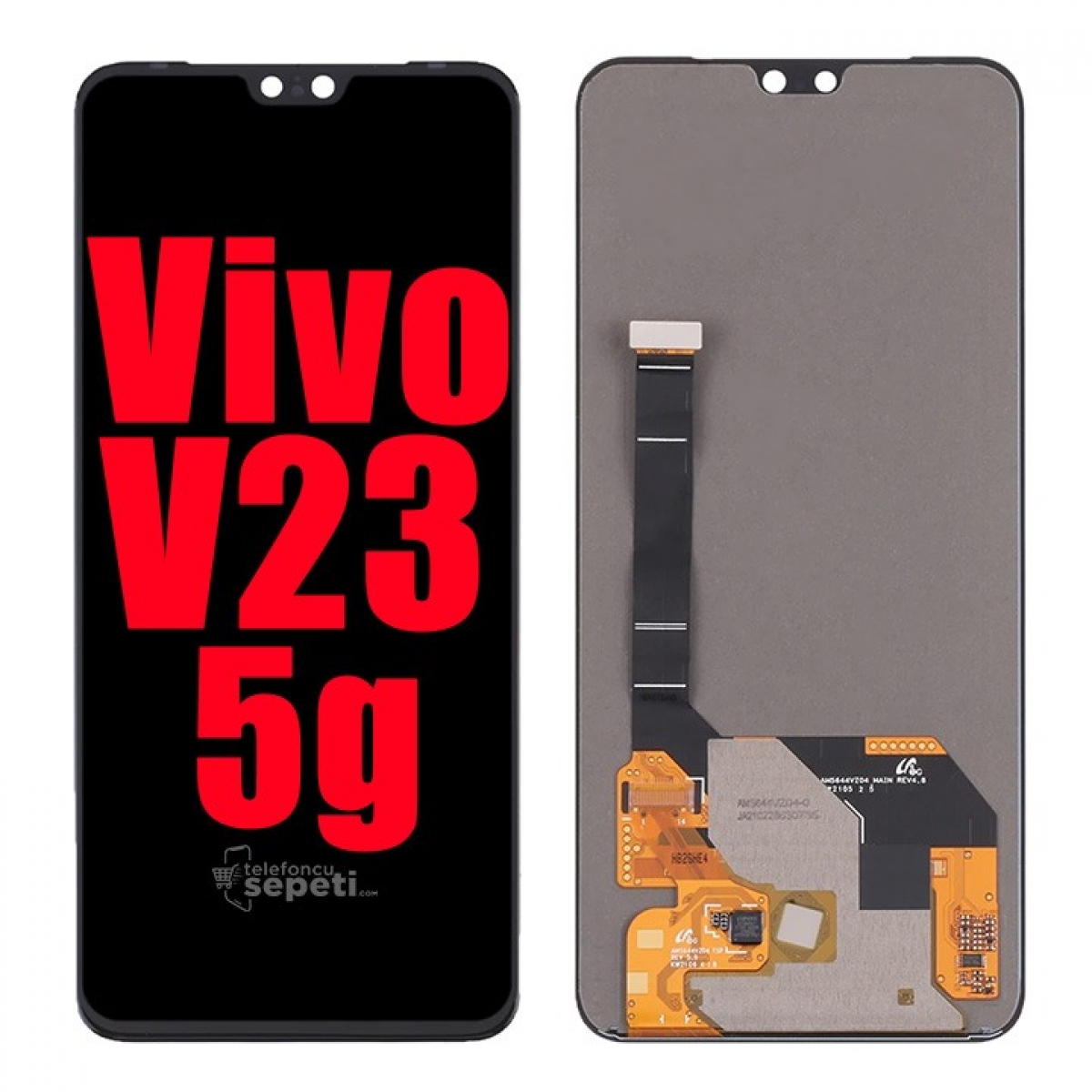 Vivo V23 5g Ekran Dokunmatik Siyah %100 Orijinal Ürün