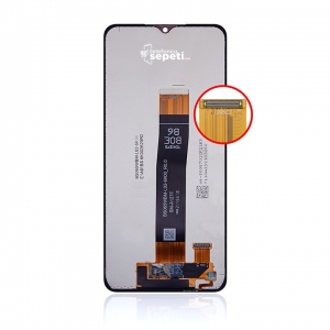 Samsung Galaxy M12 M127 Ekran Dokunmatik Siyah Çıtasız A Plus Kalite