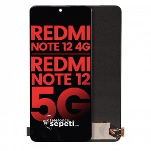 Xiaomi Redmi Note 12 Ekran Dokunmatik Siyah Çıtasız %100 Oled Ürün