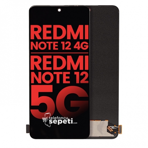 Xiaomi Redmi Note 12 Ekran Dokunmatik Siyah Çıtasız %100 Oled Ürün