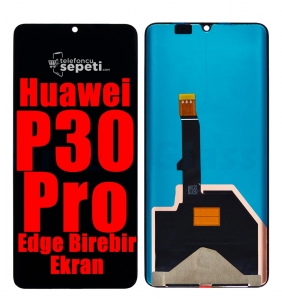 Huawei P30 Pro Dokunmatik Ekran Siyah Çıtasız Oled