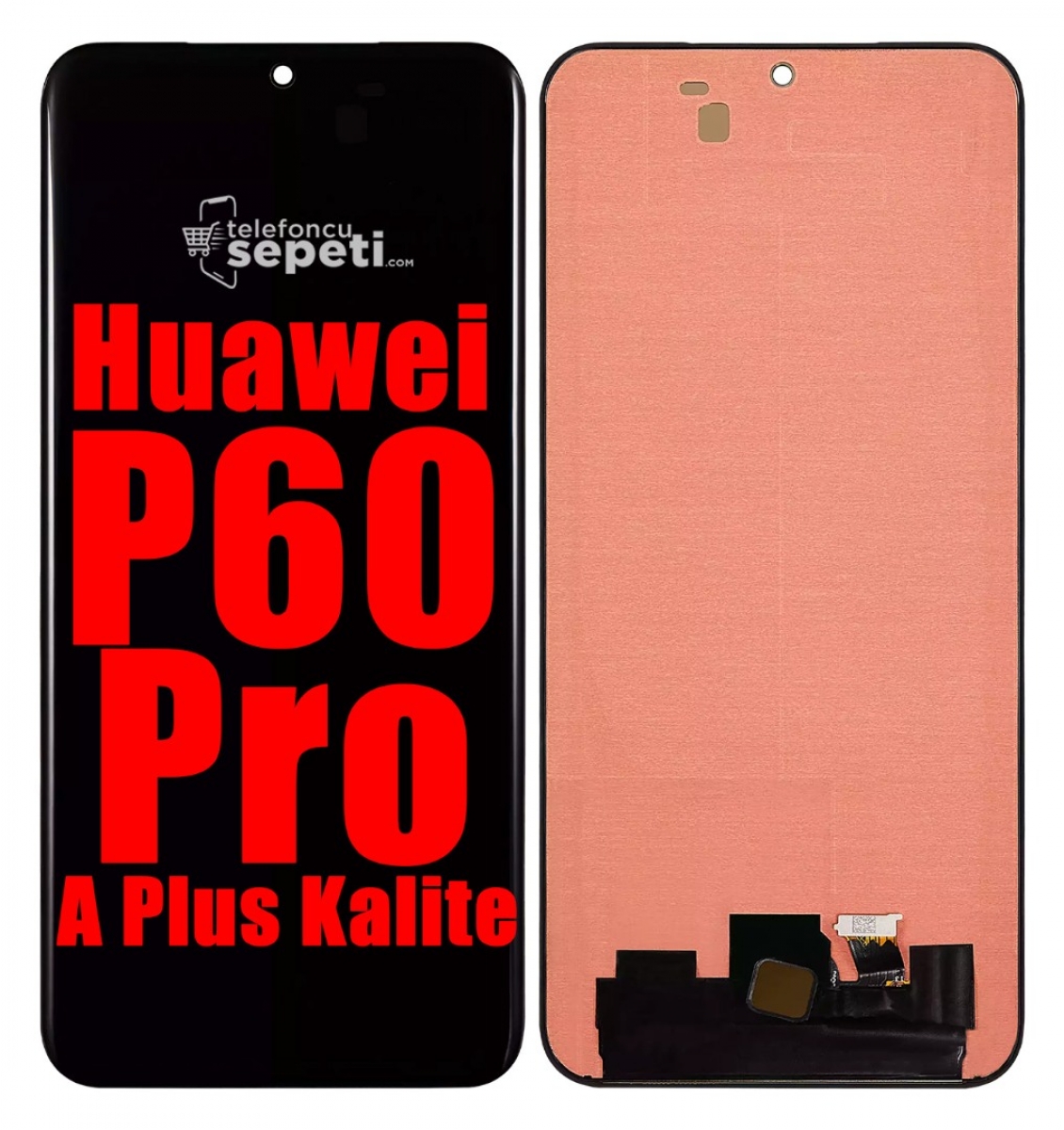 Huawei P60 Pro Ekran Dokunmatik Siyah A Plus Kalite