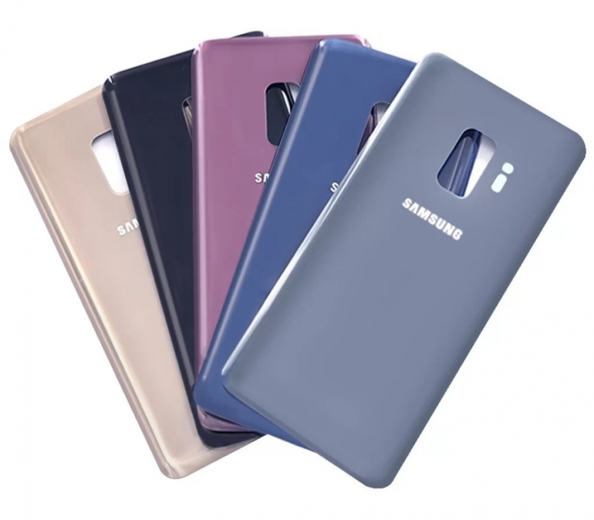 Samsung Galaxy S9 Plus G965 Arka Kapak Mor Orjinal