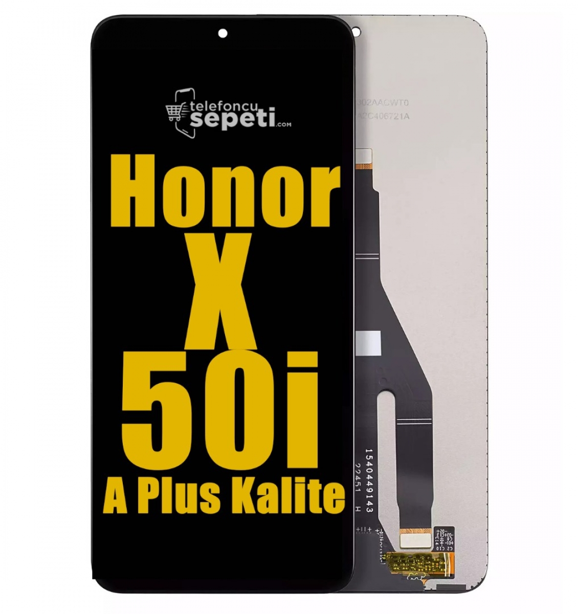 Honor x50i Ekran Dokunmatik Siyah A Plus Kalite