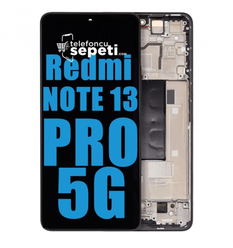 Xiaomi Redmi Note 13 Pro 5G Ekran Dokunmatik Siyah Çıtalı %100 Oled