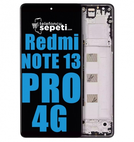 Xiaomi Redmi Note 13 Pro 4G Ekran Dokunmatik Siyah Çıtalı %100 Oled