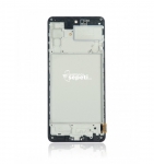 Samsung Galaxy M51 M515 Ekran Dokunmatik Siyah Çıtalı Oled