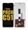 Realme C51 Ekran Dokunmatik Siyah Çıtasız A Plus Kalite