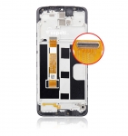 Oppo Realme 6i Ekran Dokunmatik Siyah Çıtalı Orijinal