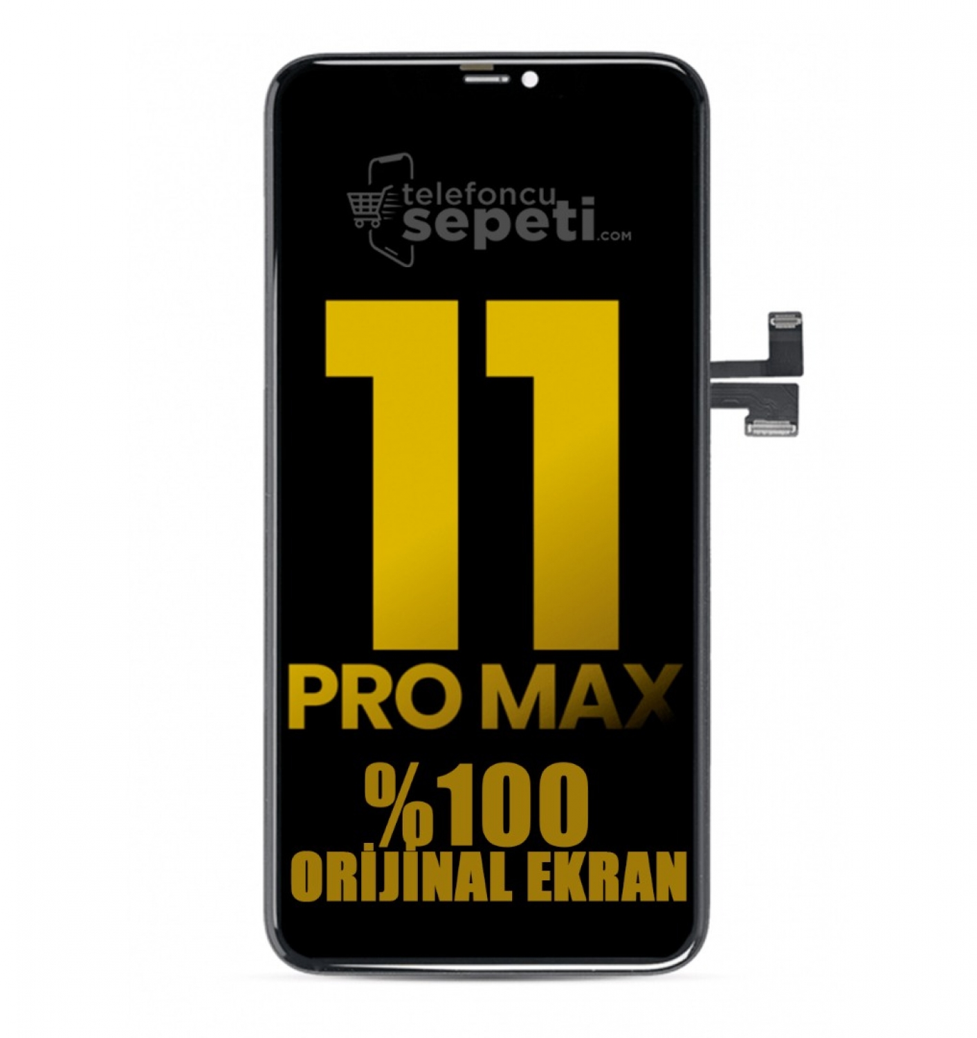 iPhone 11 Pro Max Ekran Dokunmatik Siyah Orjinal Servis iPhone 11 Pro Max Ekran Dokunmatik Siyah Orjinal Servis