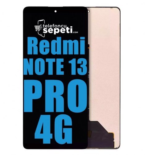 Xiaomi Redmi Note 13 Pro 4G Ekran Dokunmatik Siyah Çıtasız %100 Oled