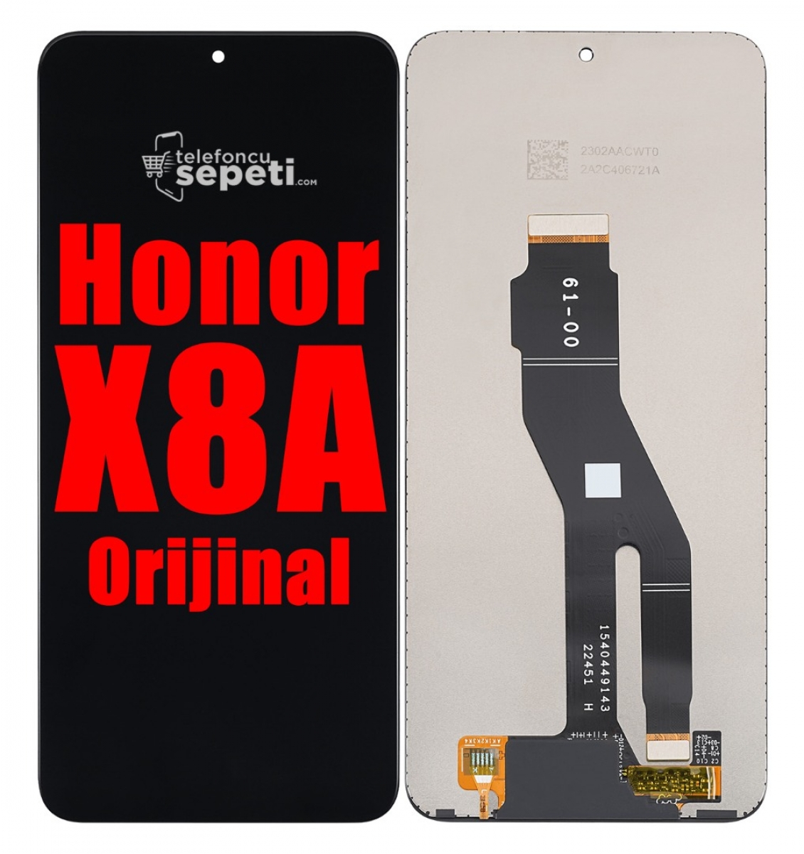Honor x8a Ekran Dokunmatik Siyah %100 Orijinal