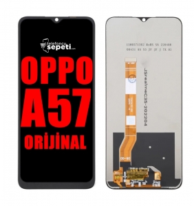 Oppo A57 Ekran Dokunmatik Siyah Çıtasız %100 Orijinal