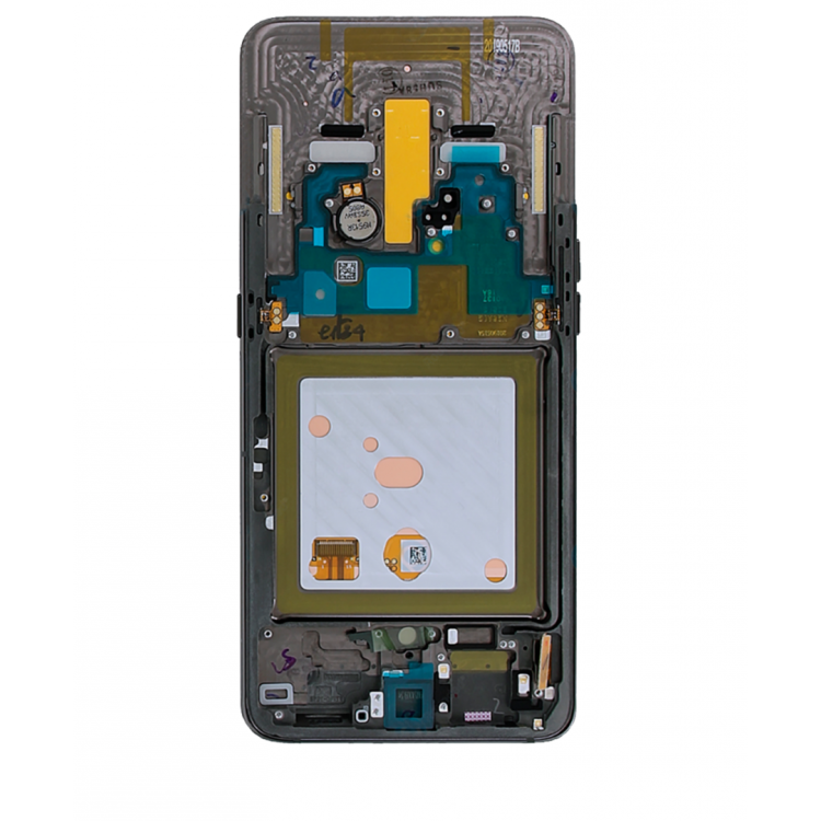 Samsung Galaxy A80 A805 Ekran Dokunmatik Siyah Çıtalı Orjinal Servis