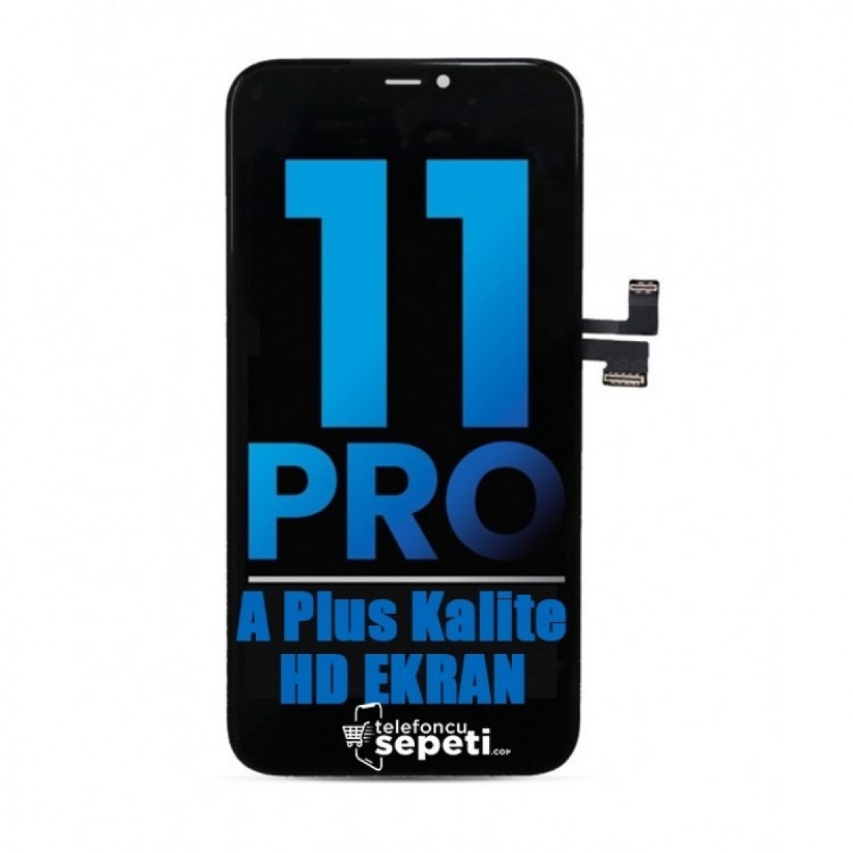 iPhone 11 Pro Ekran Dokunmatik Siyah A Plus Kalite