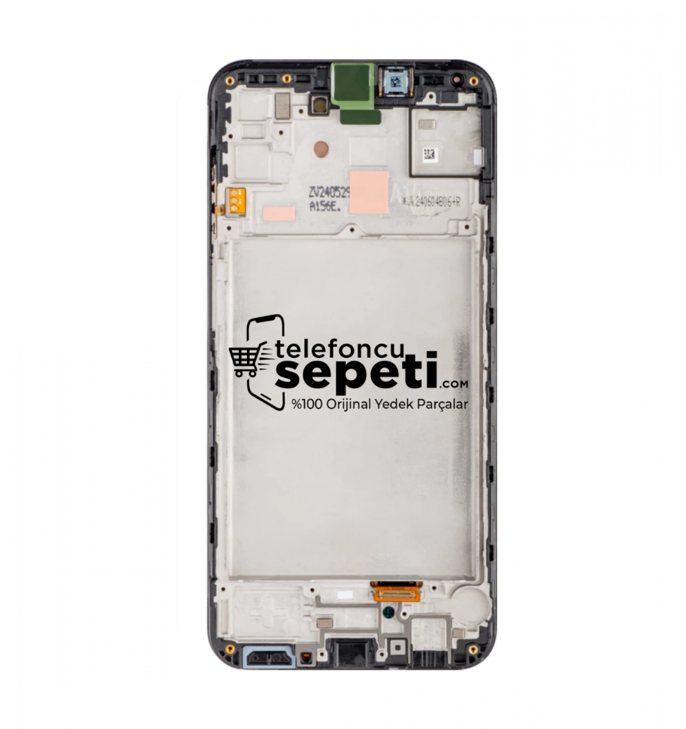 Samsung Galaxy M34 M346 Ekran Dokunmatik Siyah Çıtalı Oled