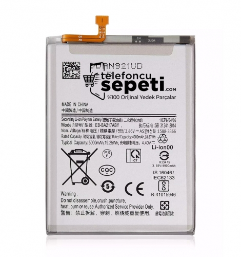 Samsung Galaxy A12 A125 Batarya Pil %100 Orijinal