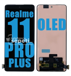 Realme 11 Pro Plus Ekran Dokunmatik Siyah %100 Oled