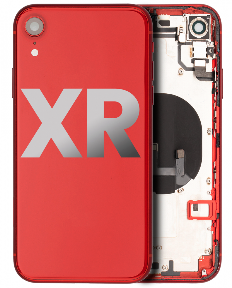 iPhone XR Kasa Kapak Kırmızı Dolu