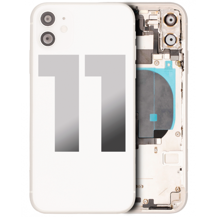 iPhone 11 Kasa Kapak Beyaz Boş