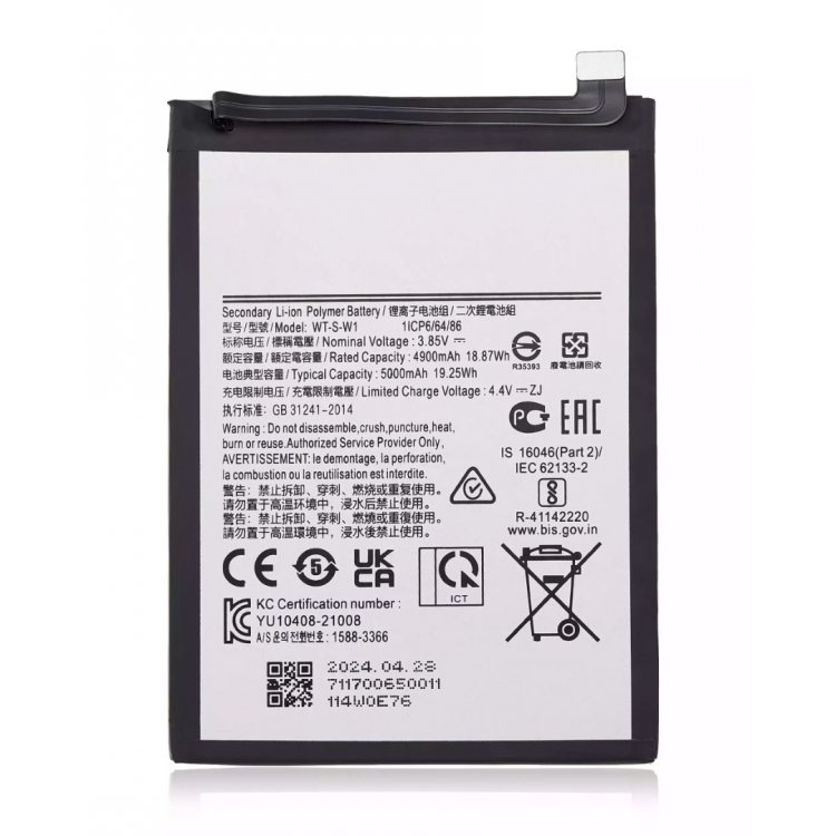 Samsung Galaxy A14 A145 Batarya Pil %100 Orijinal