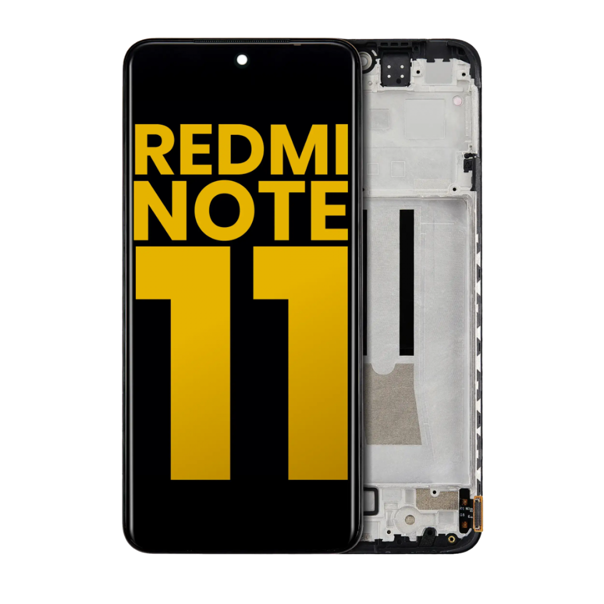 Xiaomi Redmi Note 11 Ekran Dokunmatik Siyah Çıtalı %100 Oled "Birebir Ürün"