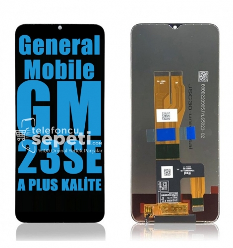 General Mobile Gm23 Se Ekran Dokunmatik Siyah Çıtasız A Plus Kalite