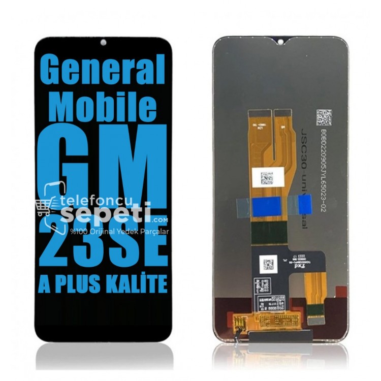 General Mobile Gm23 Se Ekran Dokunmatik Siyah Çıtasız A Plus Kalite