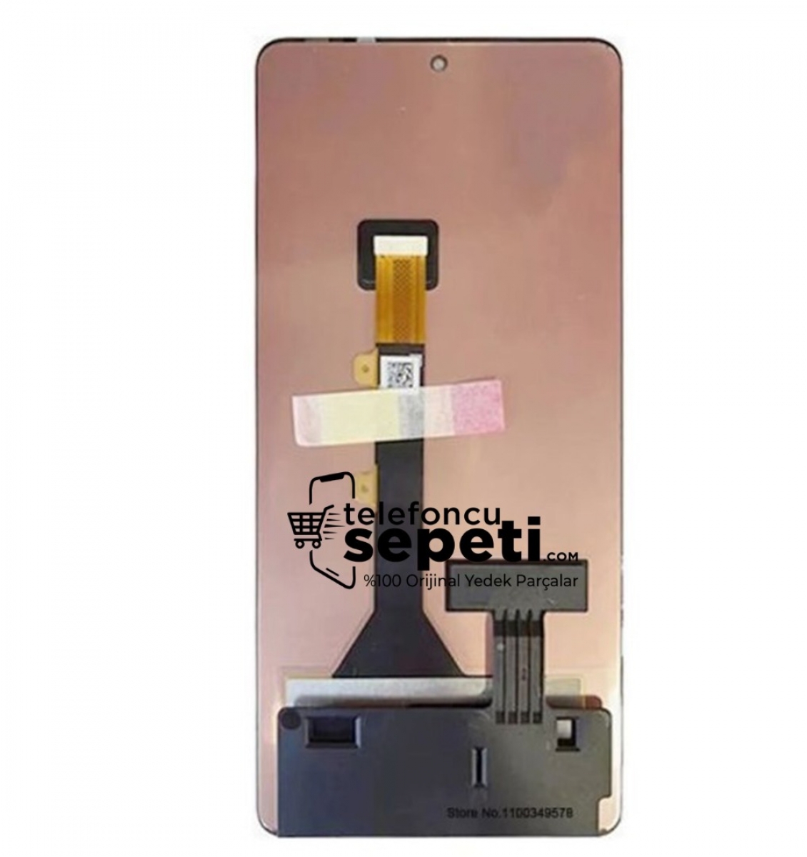 Tecno Camon 20 Ekran Dokunmatik Siyah Çıtasız %100 Orijinal