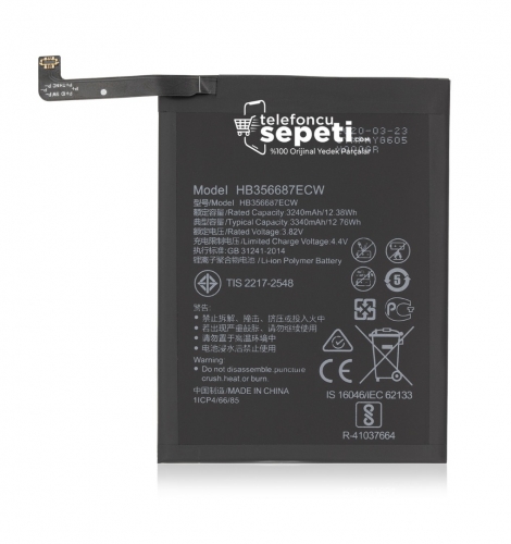 Huawei P30 Lite Batarya Pil %100 Orijinal