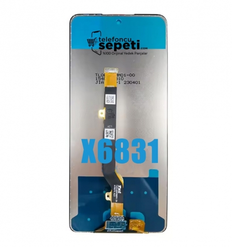 İnfinix Hot 30 Ekran Dokunmatik Siyah Çıtasız A Plus Kalite