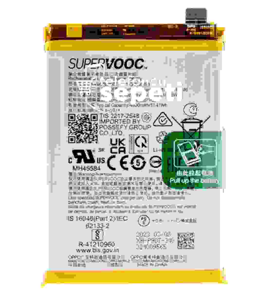 Oppo C21 Batarya Pil %100 Orijinal