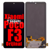 Xiaomi Poco F3 Ekran Dokunmatik Siyah Çıtasız Orjinal