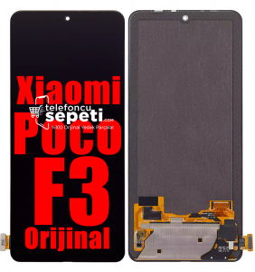 Xiaomi Poco F3 Ekran Dokunmatik Siyah Çıtasız Orjinal