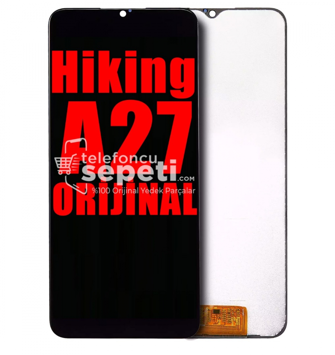 Hiking A27 Ekran Dokunmatik Siyah Çıtasız %100 Orijinal