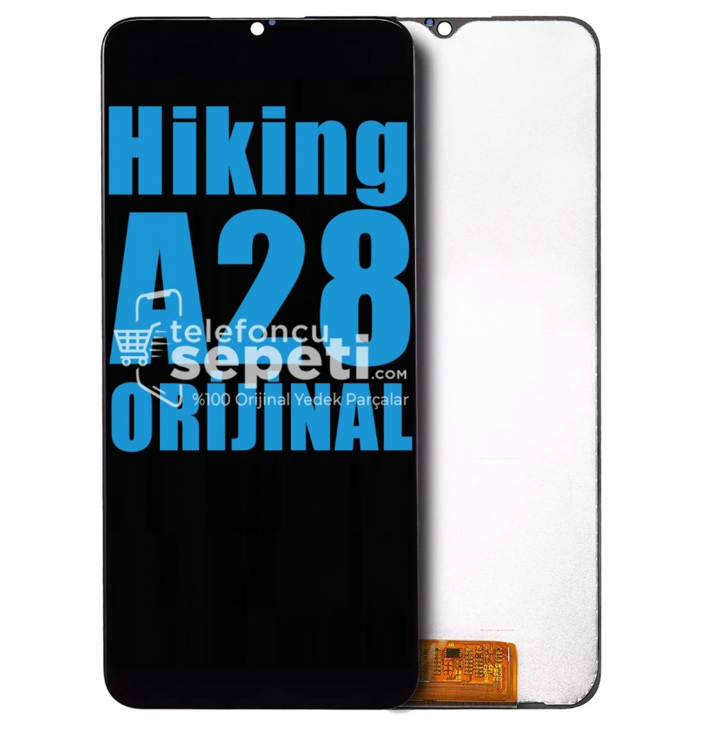 Hiking A28 Ekran Dokunmatik Siyah Çıtasız %100 Orijinal