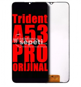 Trident A53 Pro Ekran Dokunmatik Siyah Çıtasız %100 Orijinal