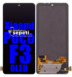 Xiaomi Poco F3 Ekran Dokunmatik Siyah Çıtasız Oled