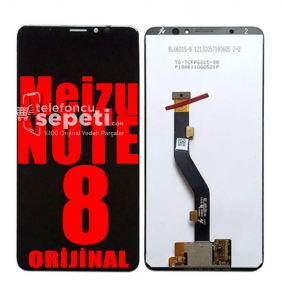 Meizu Note 8 Ekran Dokunmatik Çıtasız %100 Orijinal