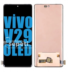 Vivo V29 Ekran Dokunmatik Siyah Çıtasız %100 Oled