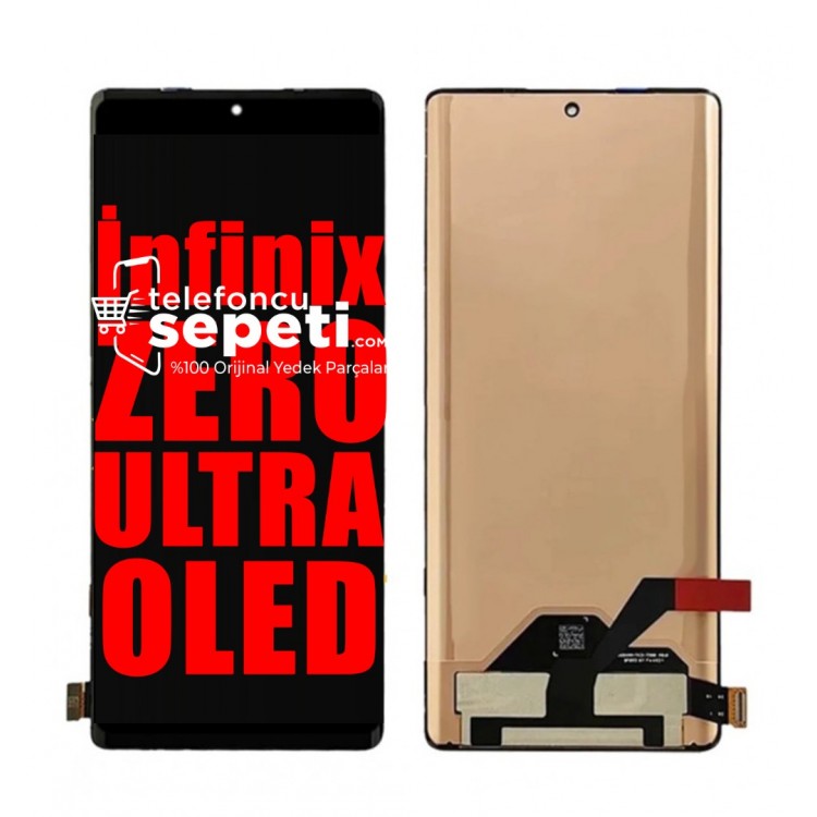 İnfinix Zero Ultra Ekran Dokunmatik Siyah %100 Oled