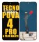 Tecno Pova 4 Pro Ekran Dokunmatik Siyah Çıtasız A Plus Kalite