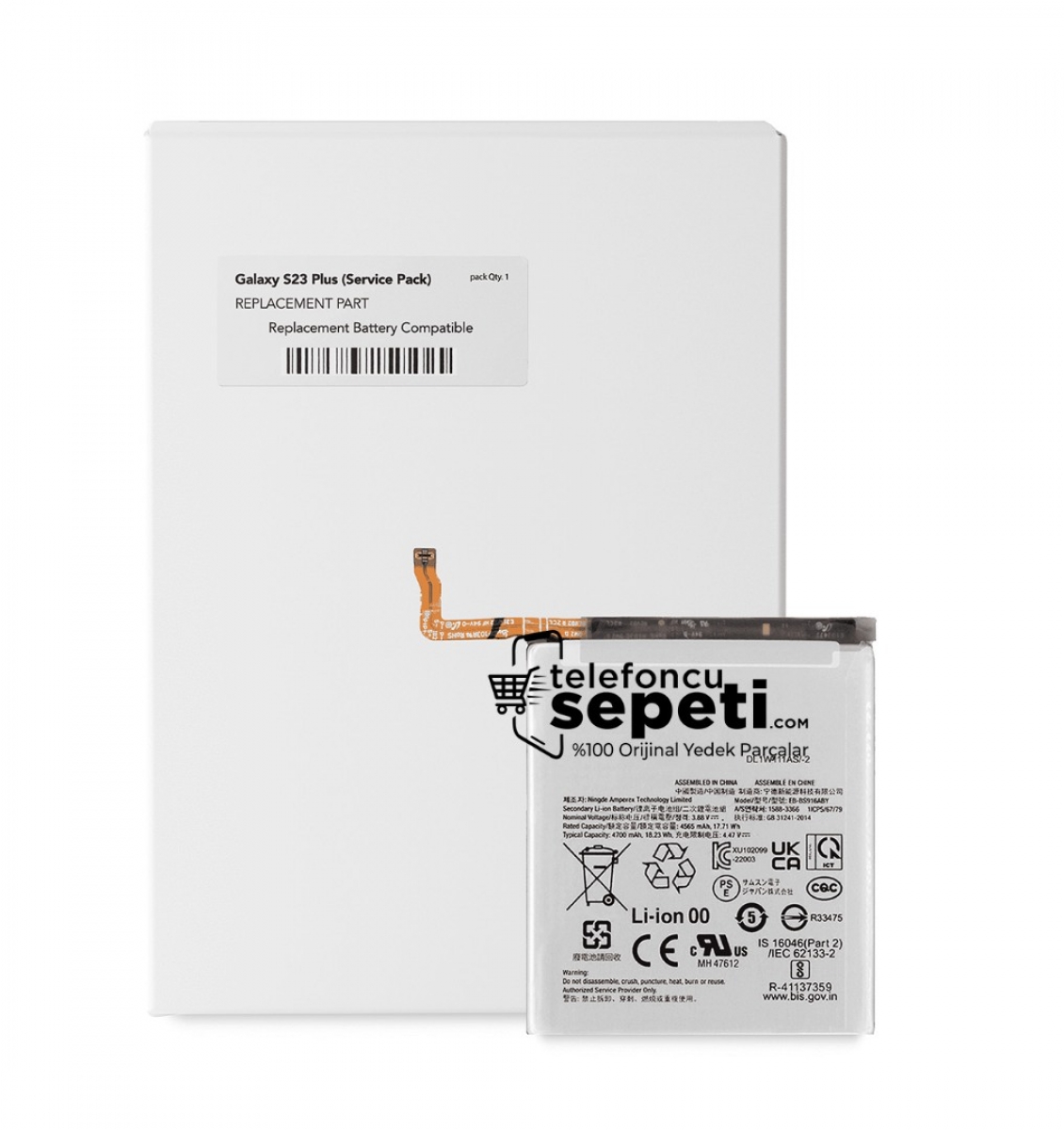 Samsung Galaxy S23 Plus Sm-S916b Batarya Pil Orijinal