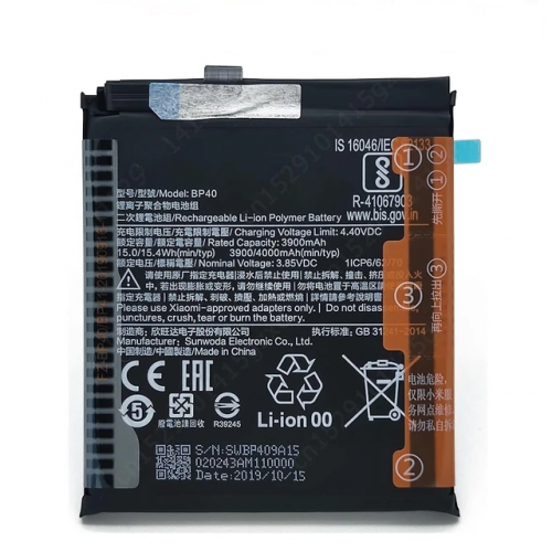 Xiaomi Mi 9T Batarya BP41 4000 mAh "Yüksek Kapasiteli"