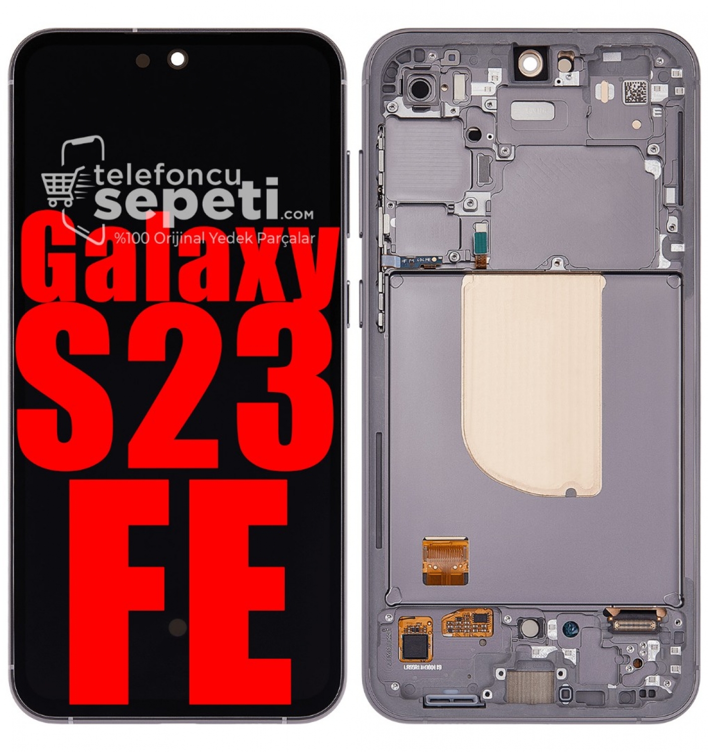 Samsung Galaxy S23 Fe Ekran Dokunmatik %100 Oled