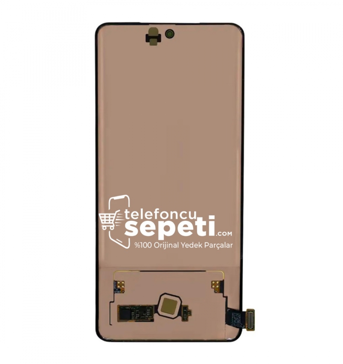 Vivo V25 Ekran Dokunmatik Siyah Çıtasız %100 Oled