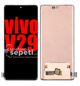 Vivo V29 Ekran Dokunmatik Siyah Çıtasız %100 Orijinal